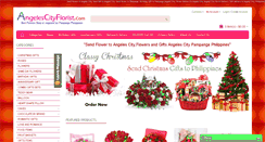 Desktop Screenshot of angelescityflorist.com